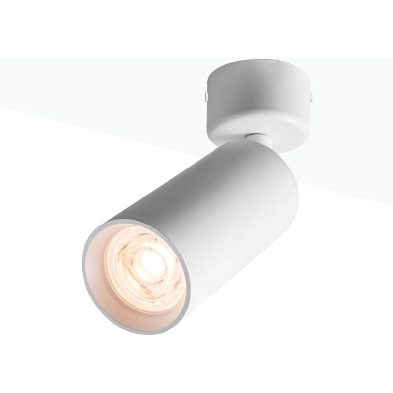 

Apliques de pared y techo para bombilla GU10 Orientable 360º | Blanco