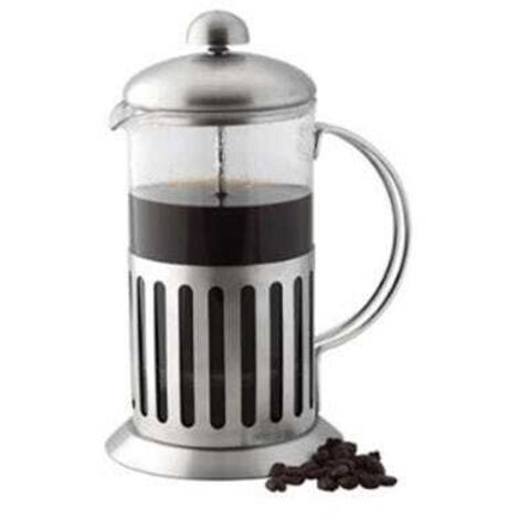Apollo Stainless Steel Shock Proof Glass Cafetiere