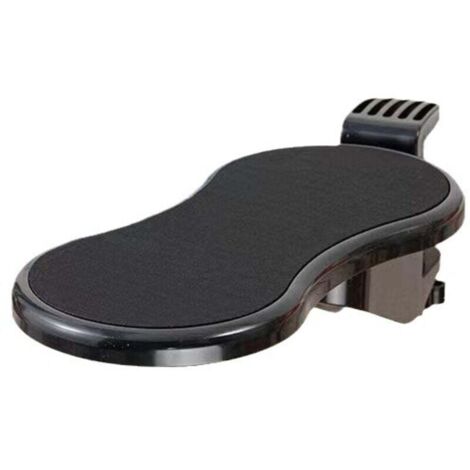 Apoyabrazos ergonómico de oficina - Giratorio 180° + extensión para computadora - Soporte ajustable para antebrazo y codo - Cómodo y antifatiga - Para trabajadores de oficina