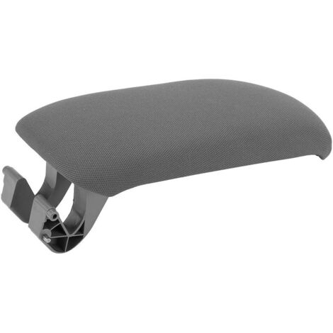 Apoyabrazos - Funda de consola central de apoyabrazos de cuero de microfibra para A3 8P 03-12 8P0864245P8E1 (tela) (tamaño: gris)