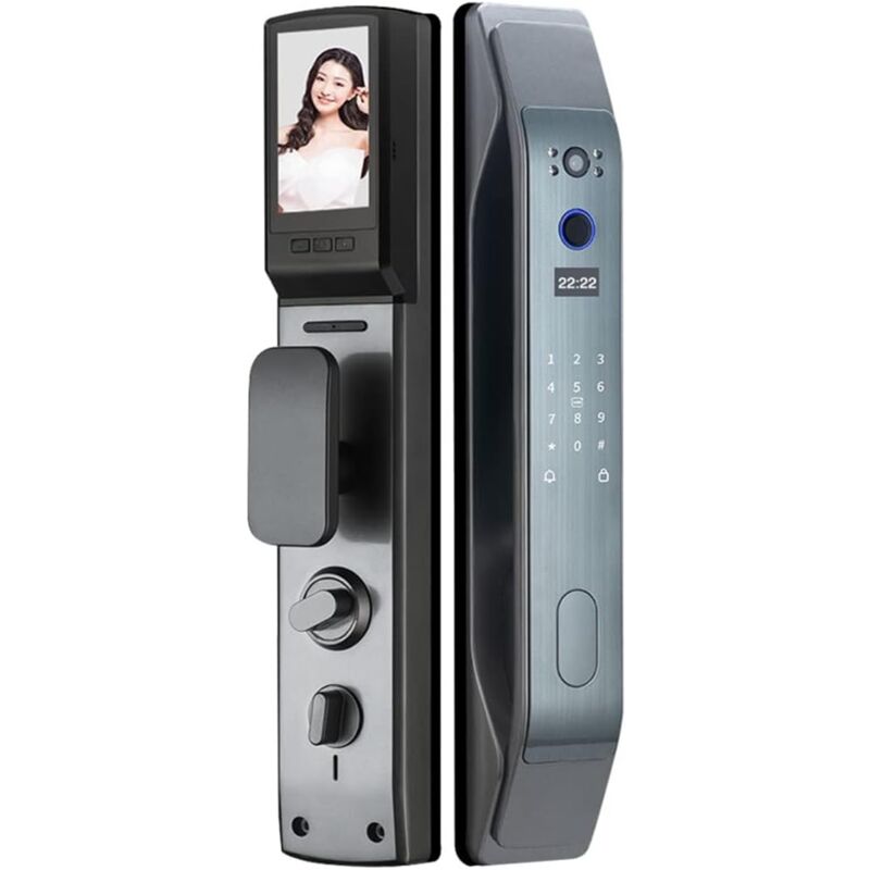 Image of App Smart Door Lock Impronta digitale remota Memorizzazione password Chiave elettronica Scheda IC Sblocco automatico con USB