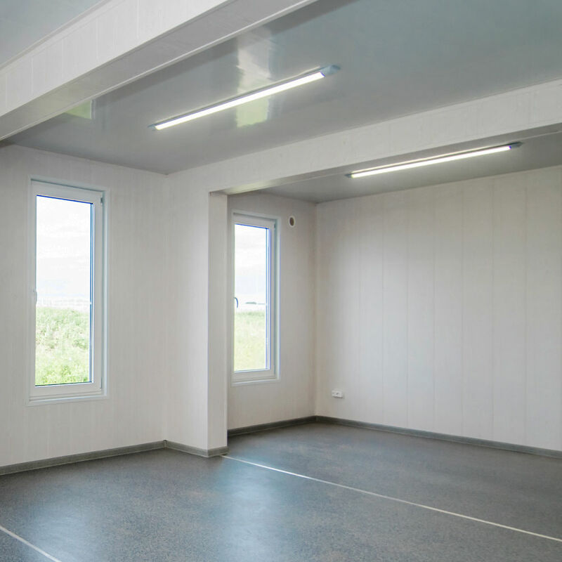 

Juego de 2 bañeras LED, salas de almacenamiento de luminarias, iluminación húmeda para habitaciones húmedas, garajes industriales, lámpara de techo