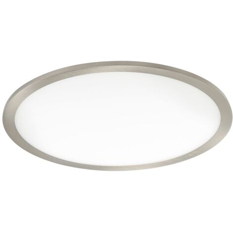 Apparecchio da incasso Fueva Flex Round Nickel-Matt H: 2,5 Ø: 22.5 cm 4000K