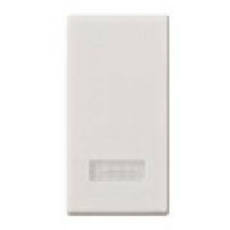 Copritasto Illuminabile Con Diffusore Bianco Serie Plana 14026 Vimar