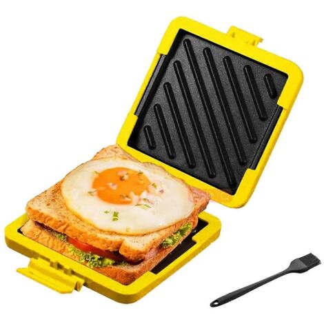 Appareil à croque-monsieur pour micro-ondes
