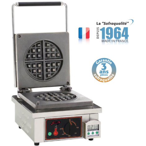 Appareil a gaufre forain électrique - 2 gaufres - Sofraca
