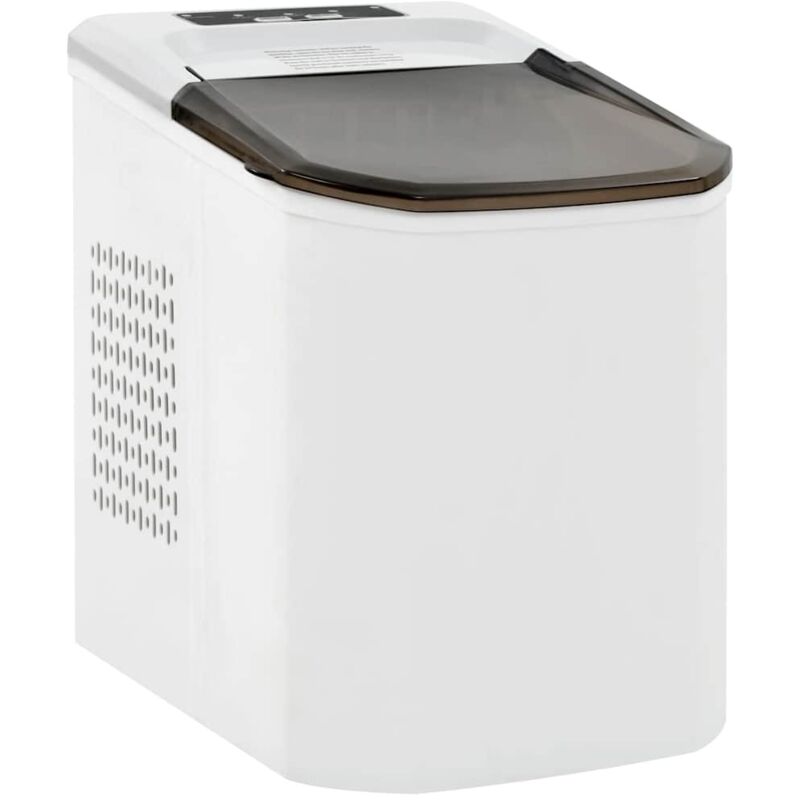 Appareil à glaçons Blanc 1,4 l 15 kg / 24 h Vidaxl