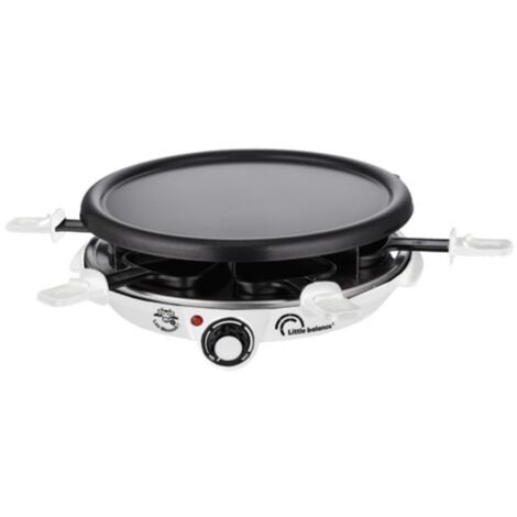 Appareil à raclette 6 personnes 1200w - Little Balance - 8748