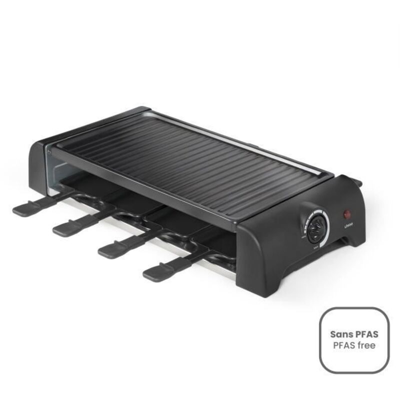 Livoo - Appareil à raclette 8 personnes 1300w DOC312