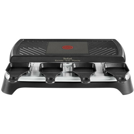 Appareil a raclette/grill/plancha tefal colormania 6 personnes