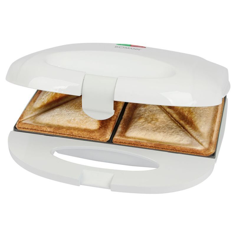 BOMANN Appareil &Agrave; Sandwich Croque-monsieur Blanc  St6073cb-blanc