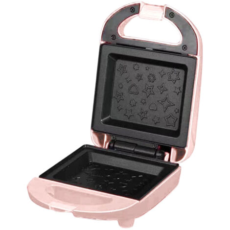 Appareil à sandwichs électrique double face chauffant, plaques antiadhésives, grill multifonction pour croque-monsieur
