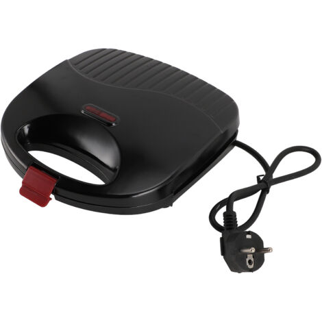 Appareil à sandwichs et gaufrier électrique 750 W avec plaques antiadhésives - AquaForge