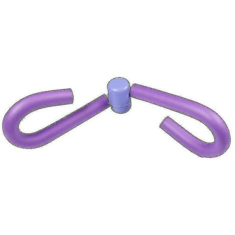 Appareil de beauté multifonctionnel violet pour les jambes, pliable et doté d'une fonction de tension.