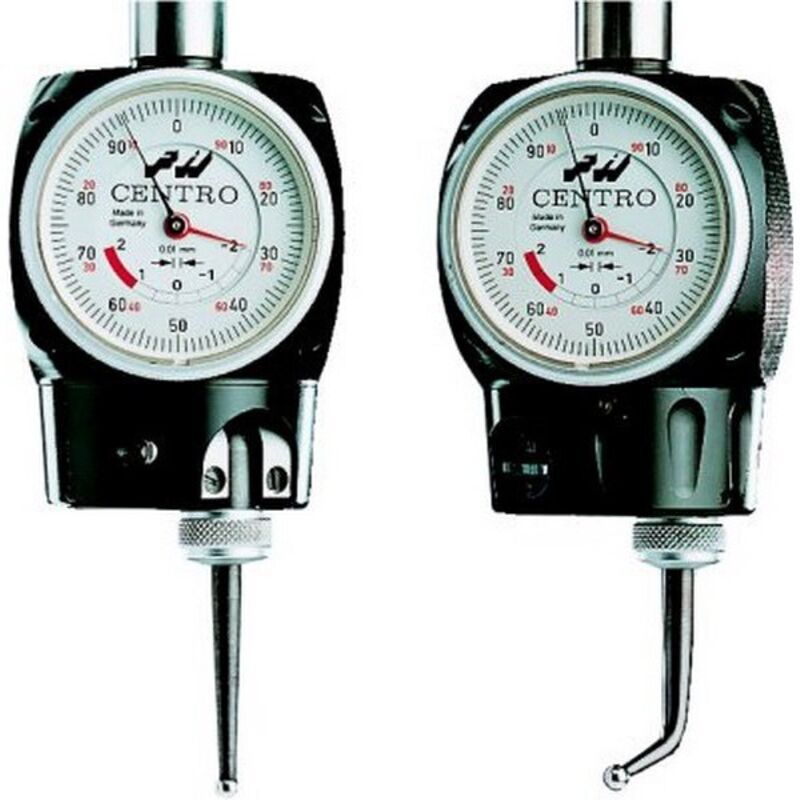 Haimer Gmbh - Appareil de centrage de précision Centro, Capacité alésage : 3-125 mm, Capacité arbre 0-125 mm, Lecture 0,01 mm, Précision de centrage