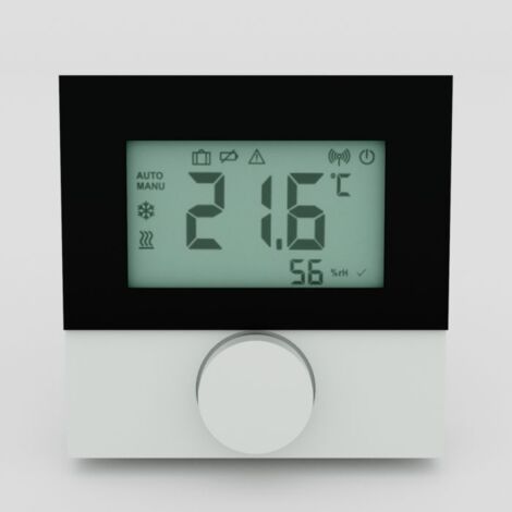 Appareil de commande d&39ambiance Möhlenhoff Display D, RDS 61011-N1 avec disque design RDS 61011-N1 avec disque design