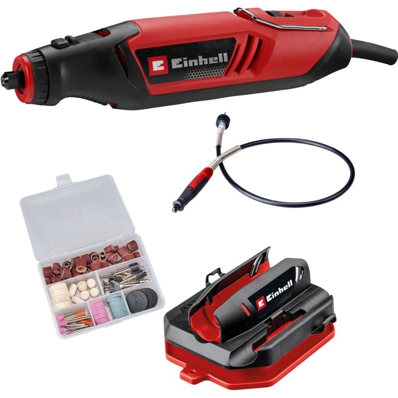 Outil rotatif multifonction tc-mt 150 e (150 w, variateur électronique, 35 000 tr/min max., système de blocage d'arbre, vendu avec 117 accessoires)