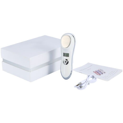 Appareil de Lifting Visage Ultrasonique avec Marteau Chaud/Froid et Charge USB