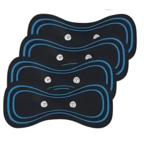 Appareil de massage cervical EMS avec écran LCD, patch de massage électrique pour la nuque et les cervicales, 8 modes d'impulsion, stimulateur musculaire portable pour soulager la douleur02357-AquaFor