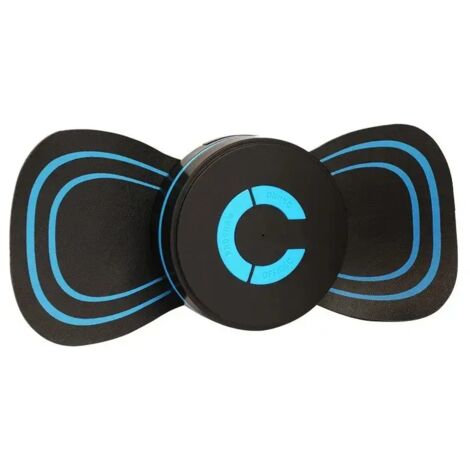Appareil de massage cervical portable EMS, autocollant de massage électrique pour le cou et le corps, soulagement de la douleur, masseur musculaire-AquaForge