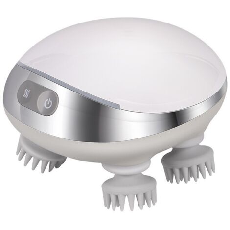 Appareil de massage de la tête électrique, appareil de massage de la tête portable avec gratte-cheveux
