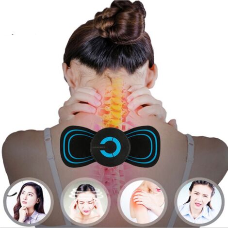 Appareil de massage des jambes à ondes électromagnétiques. Mini masseur cervical à 6 positions réglables pour soulager la douleur - AquaForge