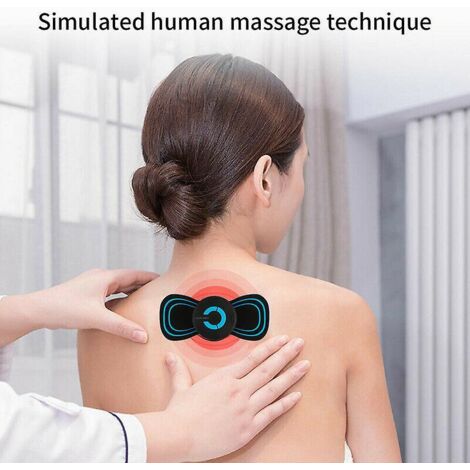 Appareil de massage électromagnétique réglable à 6 modes pour les jambes et la nuque, soulageant la douleur