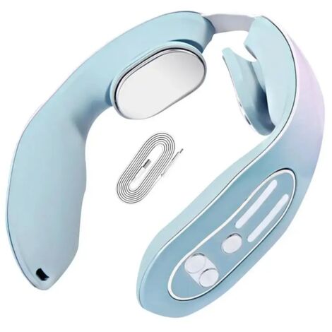 Appareil de massage EMS pour la nuque : masseur à impulsions électriques pour soulager la pression et stimuler les points d'acupuncture.-AquaForge