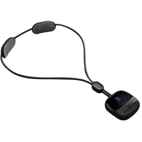 Appareil de massage intelligent suspendu pour la nuque et les cervicales, mini masseur dorsal portable à compresse chaude, EMS, TENS, massage du dos, des cuisses et des mains pour soulager la douleur-