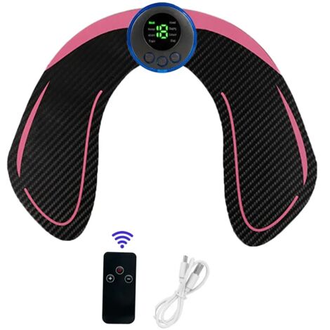 Appareil de massage musculaire EMS pour le fitness, le renforcement des muscles abdominaux et des hanches, pour l'amincissement du corps et la mise en forme du corps à domicile 01040-AquaForge