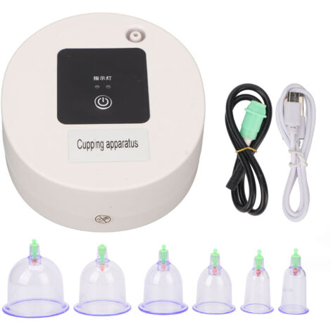 Appareil de Massage par Ventouses Électrique USB Rechargeable pour Soins à Domicile et Salon de Beauté