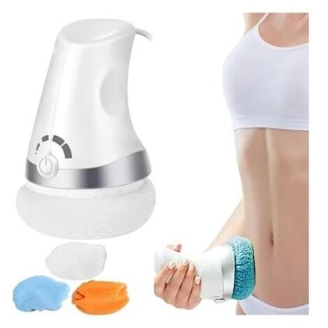 Appareil de massage sculptant le corps, masseur anti-cellulite portable, avec 3 coussinets lavables, resserre la peau, sculpte