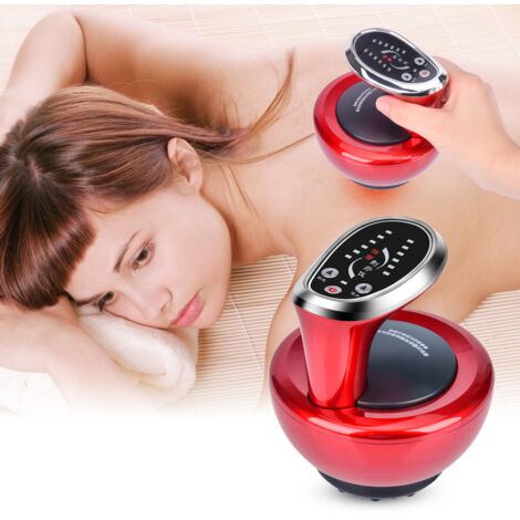 Appareil de Massage Ventouses Électrique Gua Sha - Thérapie par Ventouses pour Amincissement et Drainage