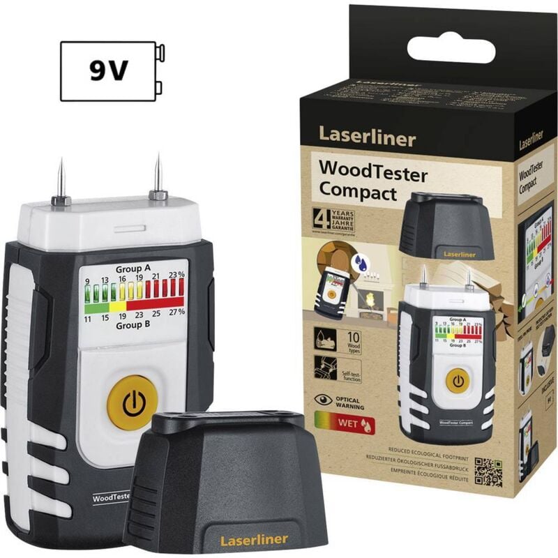 Appareil de mesure de l'humidité du bois Laserliner WoodTester Compact