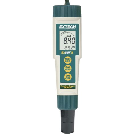 Appareil de mesure de l'oxygène Extech DO600 20 - 0.01 mg/l électrode remplaçable Q59821
