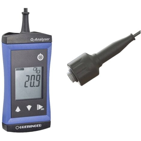 Appareil de mesure de l'oxygène Greisinger G1690 0 - 100 % capteur externe Y480522