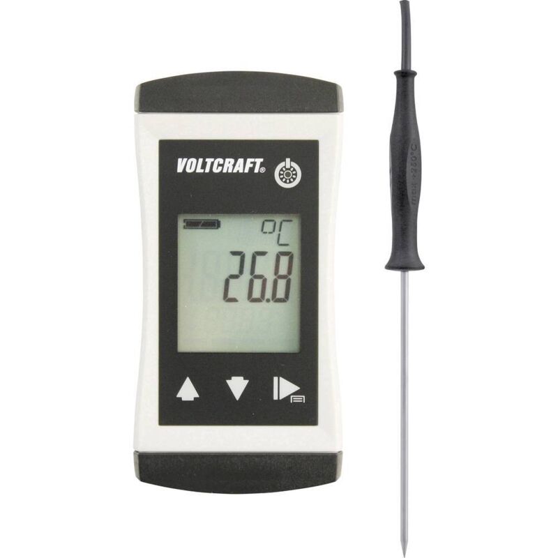 PTM-120 Appareil de mesure de température -70 - 250 °c sonde Pt1000 IP65 - Voltcraft