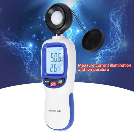 Appareil de Mesure d'Éclairage Numérique Portable Luxmètre WT81