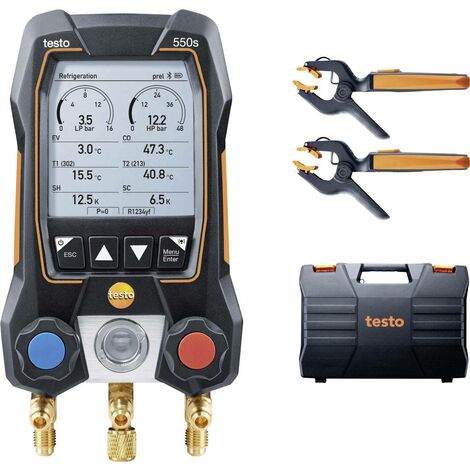 Appareil de mesure des liquides réfrigérants testo 550s Smart Set Y338672