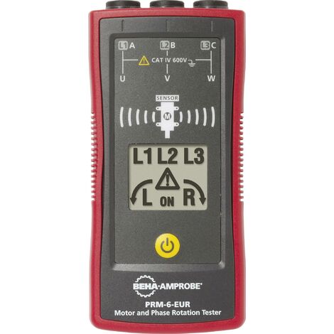 Appareil de mesure du champ rotatif Beha Amprobe PRM-6-EUR CAT IV 600 V LCD W735531