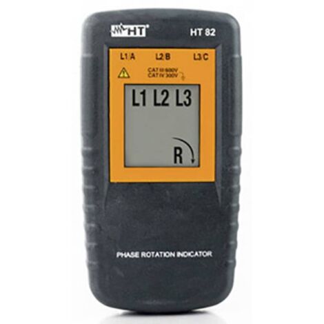 Appareil de mesure du champ rotatif HT Instruments HT82 CAT III 600 V LCD