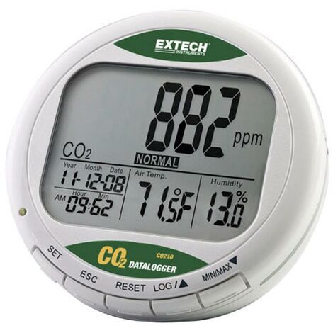Appareil de mesure du dioxyde de carbone Extech CO210 0 - 9999 ppm