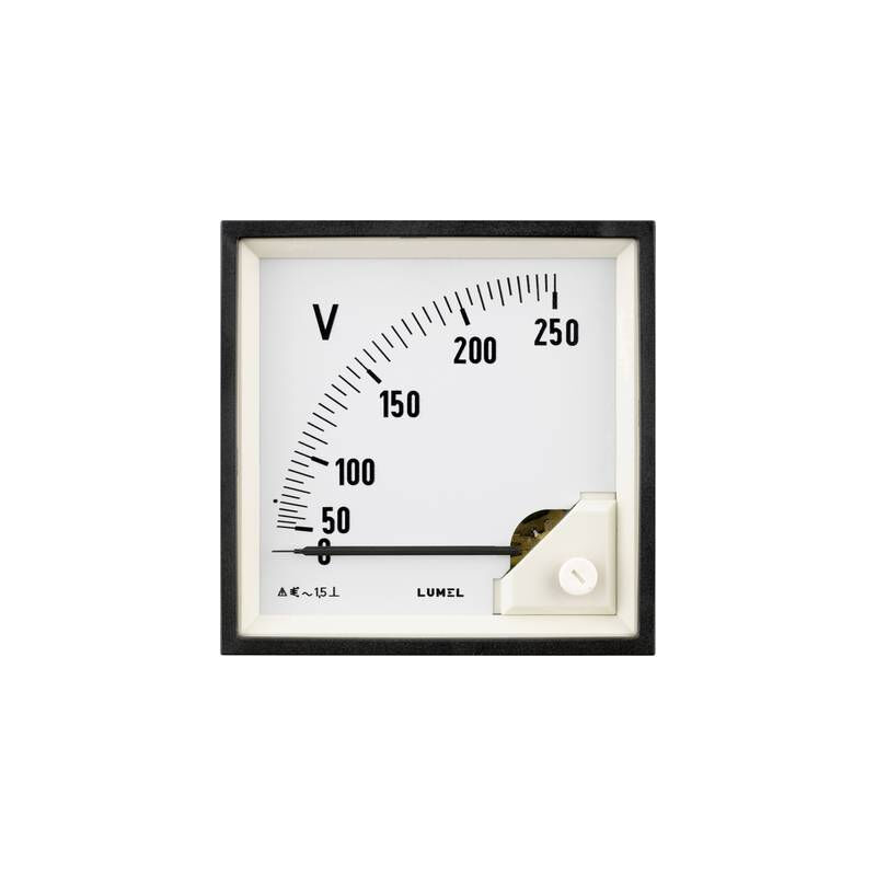 Lumel - appareil de mesure encastrable 96 x 96 mm EA19 500V 500 v/ac