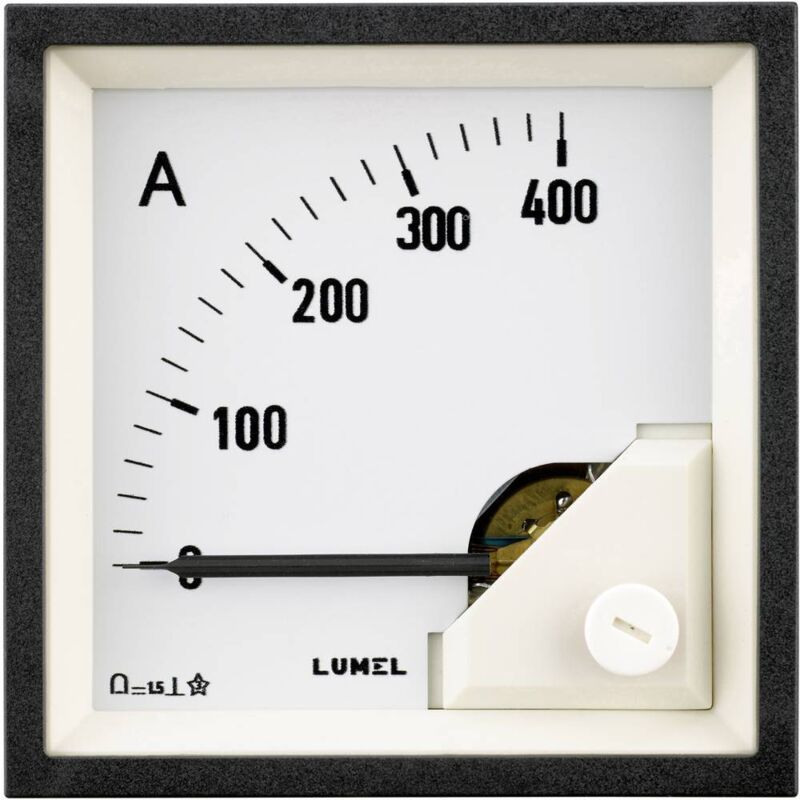 Appareil de mesure encastrable 96 x 96 mm Lumel MA19 200A/60mV 200 a/dc (60 mV) n/a