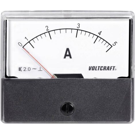 APPAREIL DE MESURE ENCASTRABLE ANALOGIQUE VOLTCRAFT AM-70 X 60/5A