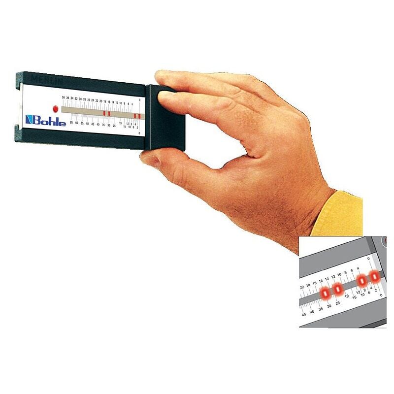 Bohle - Appareil de mesure et d'analyse du verre Merlin laser