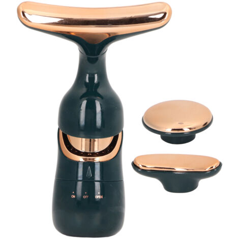 Appareil de Modelage Facial Anti Double Menton - Soin Peau Ride Yeux - Masseur Visage Électrique Multi Modes