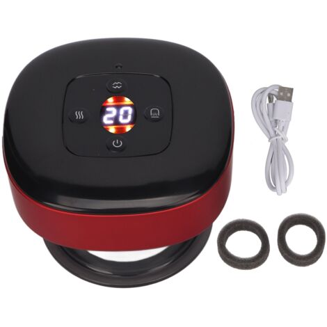 Appareil de Ventouse Électrique 12 Niveaux Pression Négative et Température Constante pour Massage à Domicile