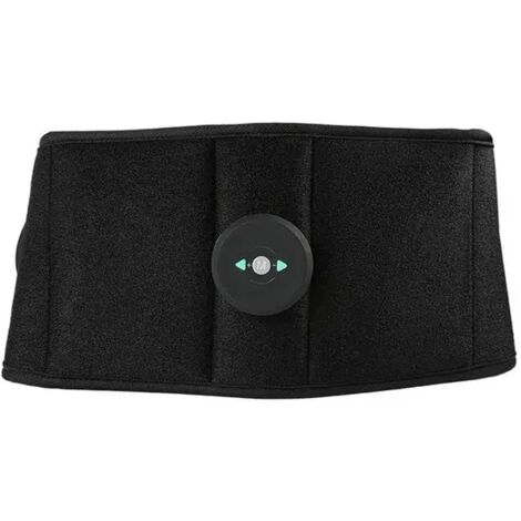 Appareil d'électrostimulation abdominale (EMS) pour entraînement des abdominaux, ceinture de tonification et stimulation musculaire, idéal pour la salle de sport à domicile.-AquaForge