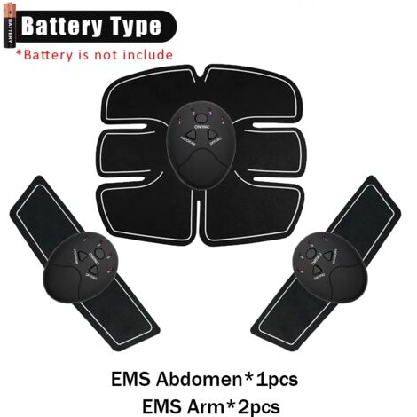 Appareil d'électrostimulation musculaire abdominale (EMS) pour renforcer les muscles abdominaux et des hanches, massage musculaire à domicile pour affiner la silhouette et perdre du poids 02177-AquaFo